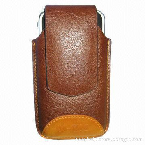 Mobile Phone Case, Made of Leather/PU with Clip